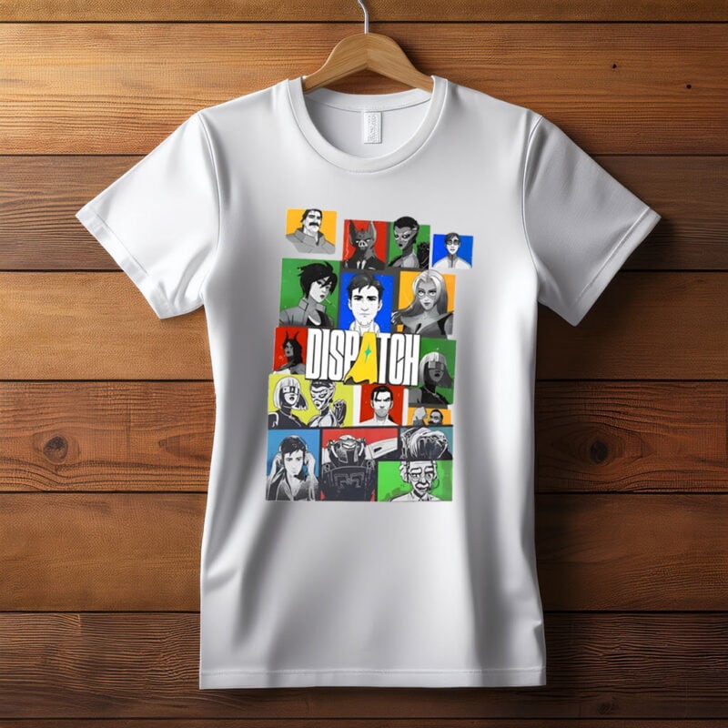 Dispatch Game Mecha Man, Robert Robertson, Invisigal Characters T-Shirt