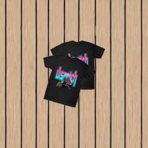 Dispatch Game Neon Character Graphic T-Shirt