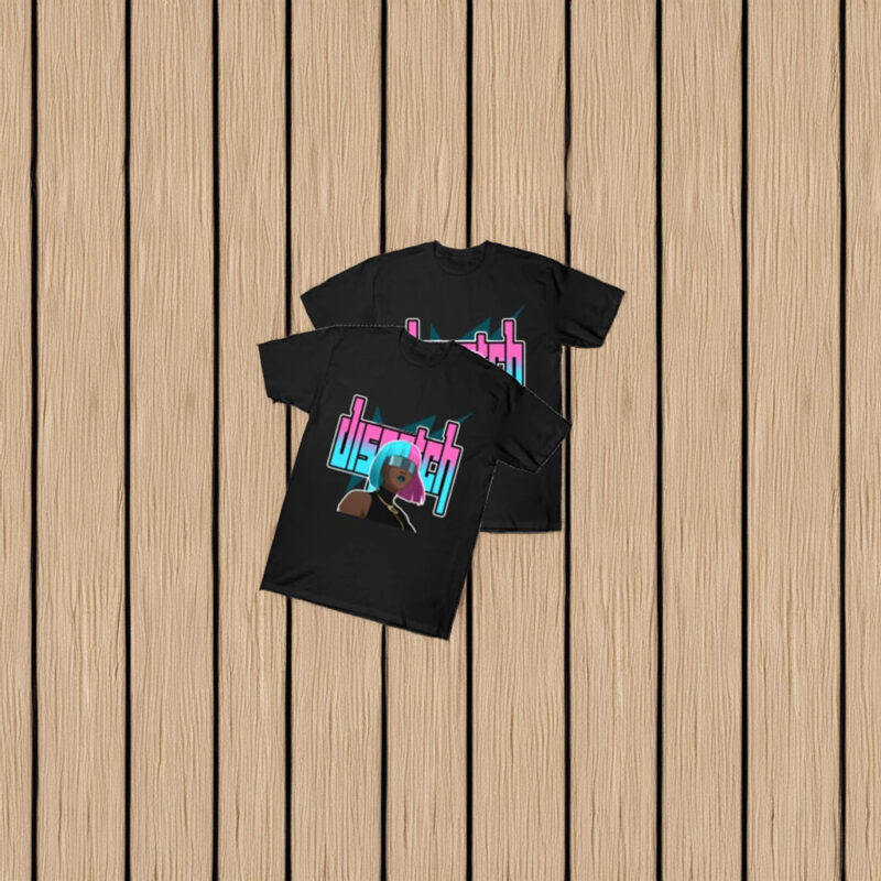 Dispatch Game Neon Character Graphic T-Shirt