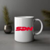 Dispatch Game SDN Worker Mecha Man Mug