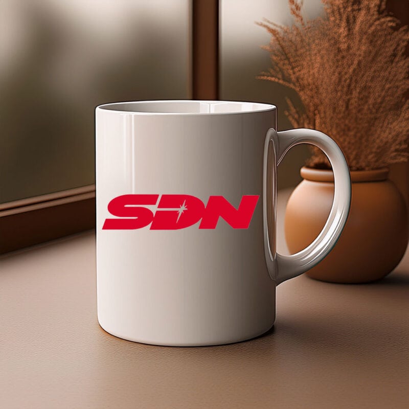 Dispatch Game SDN Worker Mecha Man Mug