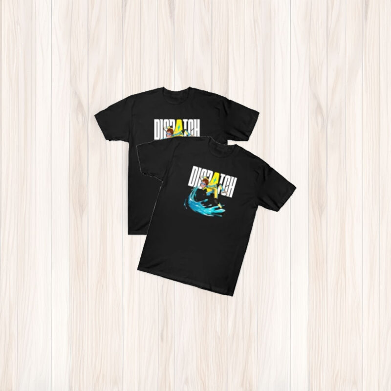 Dispatch Game Waterboy Action Logo T-Shirt