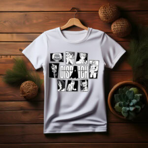 Dispatch Game – Mecha Man, Robert Robertson, Invisigal Characters T-Shirt