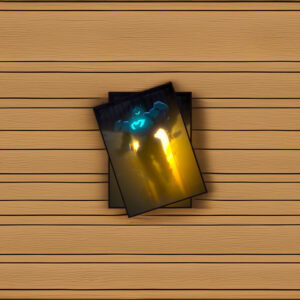 Dispatch Giant Mech Rising Through Smoke Sci-Fi Sticker