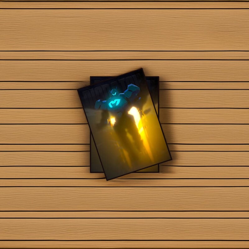 Dispatch Giant Mech Rising Through Smoke Sci-Fi Sticker