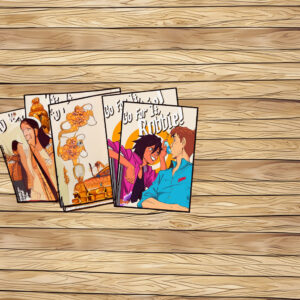 Dispatch Go For It Robbie Motivational Comic Sticker