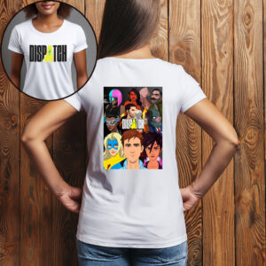 Dispatch Hero & Villain Cast Portrait Comic Shirt