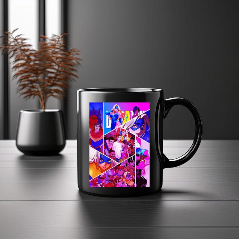 Dispatch Heroes Collage Mug