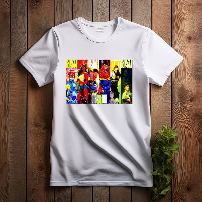 Dispatch Heroes Collage Pop Art Comic Shirt