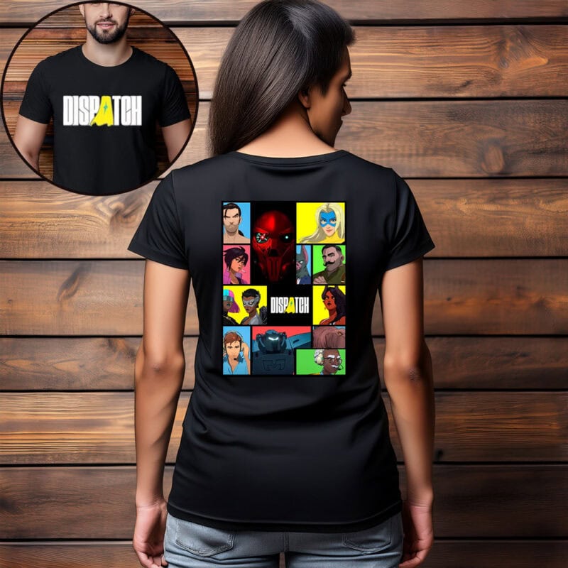 Dispatch Heroes & Villains Color Block Mosaic Shirt