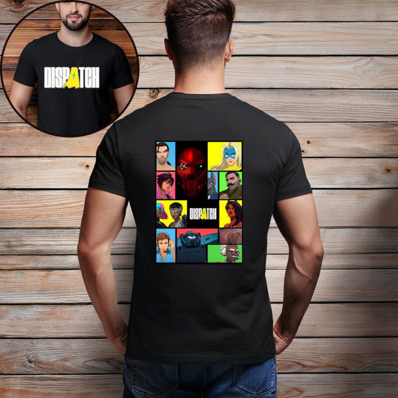 Dispatch Heroes & Villains Color Block Mosaic Shirt