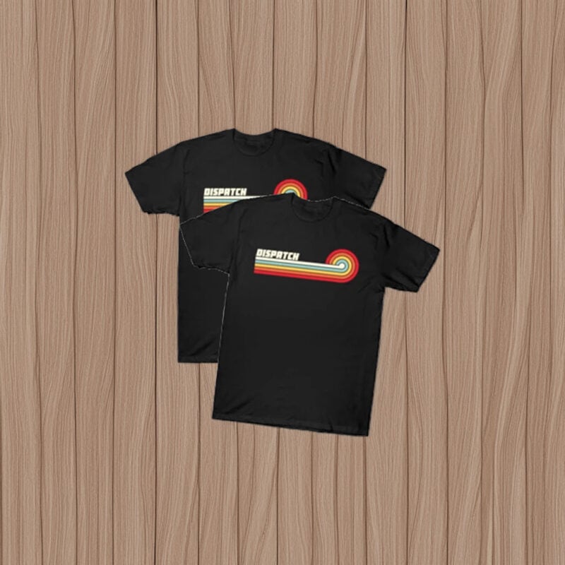 Dispatch Horizontal Sunset Retro Logo T-Shirt
