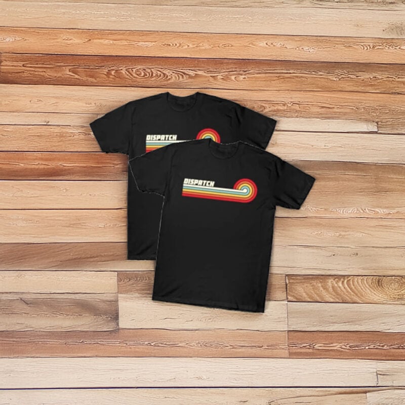 Dispatch Horizontal Sunset Retro Logo T-Shirt