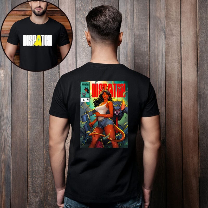 Dispatch Inferno Queen Demon Comic Cover Shirt