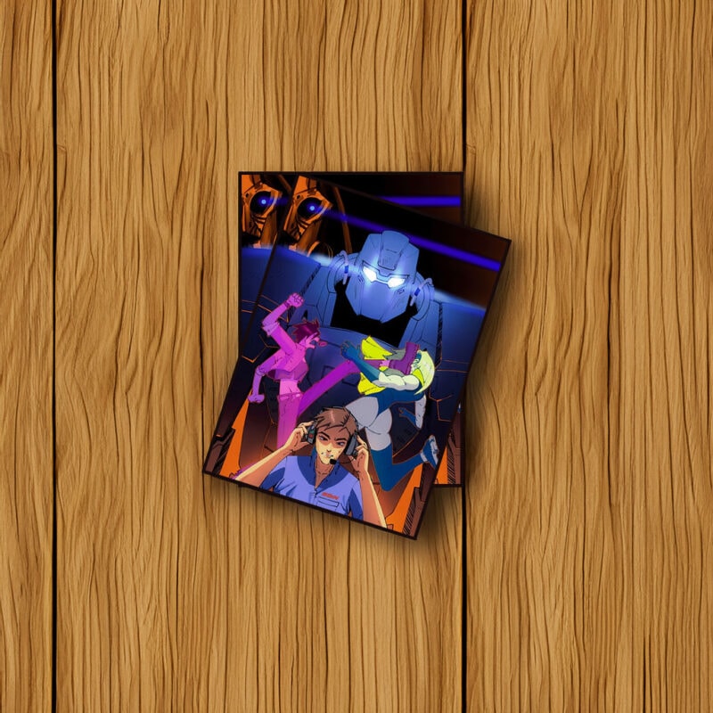 Dispatch Mech Control Room Sci-Fi Action Sticker