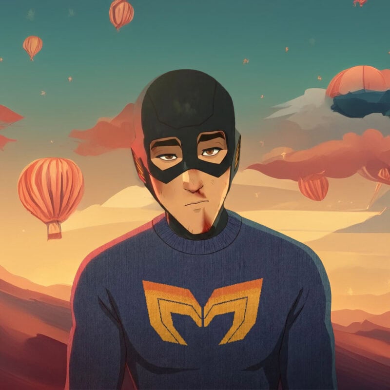 Dispatch Mecha Man Sweater Shirt