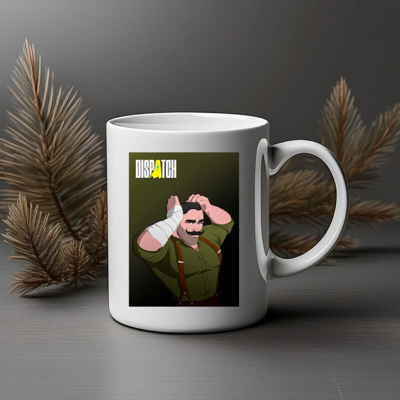 Dispatch Mustache Operator Mug
