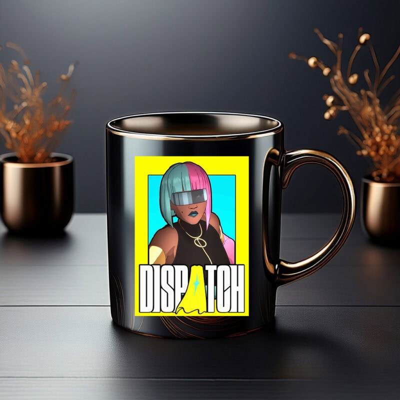 Dispatch Neon Vision Heroine Mug