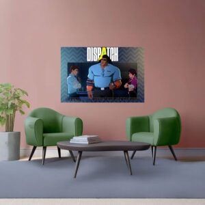 Dispatch Office Scene Superhero Network Poster