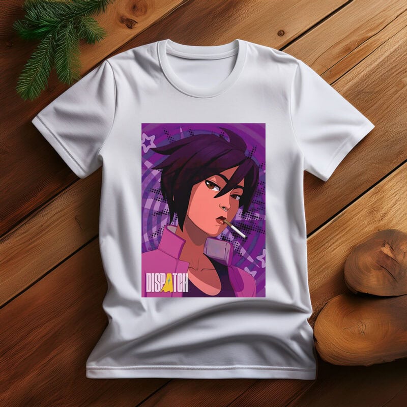 Dispatch Rebel Girl Cigarette Pop Art Shirt