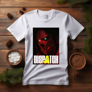 Dispatch Red Mech Assassin Dark Sci-Fi Shirt