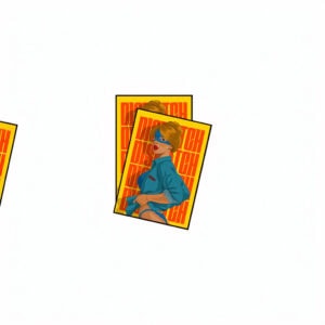 Dispatch Retro Heroine Bold Poster Style Sticker