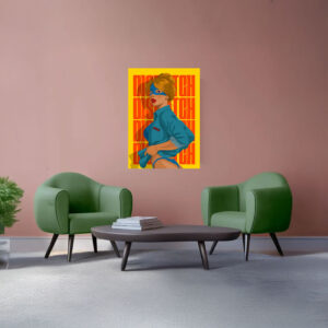 Dispatch Retro Heroine Pin-Up Style Poster