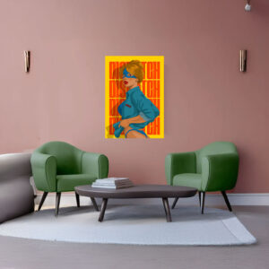 Dispatch Retro Heroine Pin-Up Style Poster