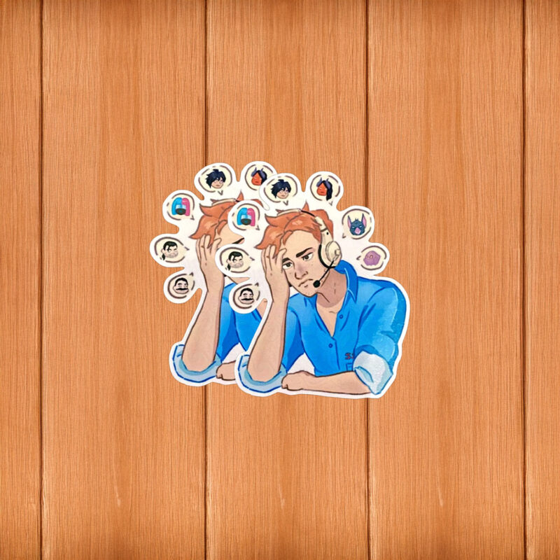 Dispatch Robert Z-Team Sticker