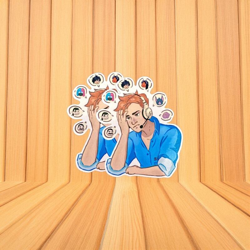 Dispatch Robert Z-Team Sticker