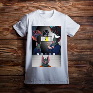 Dispatch Sonar Rogue Creatures Lineup Comic Shirt