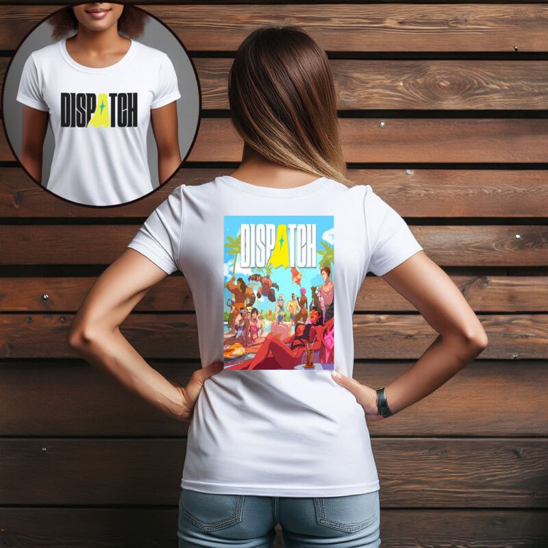Dispatch Summer Beach Party Ensemble Comic Shirt