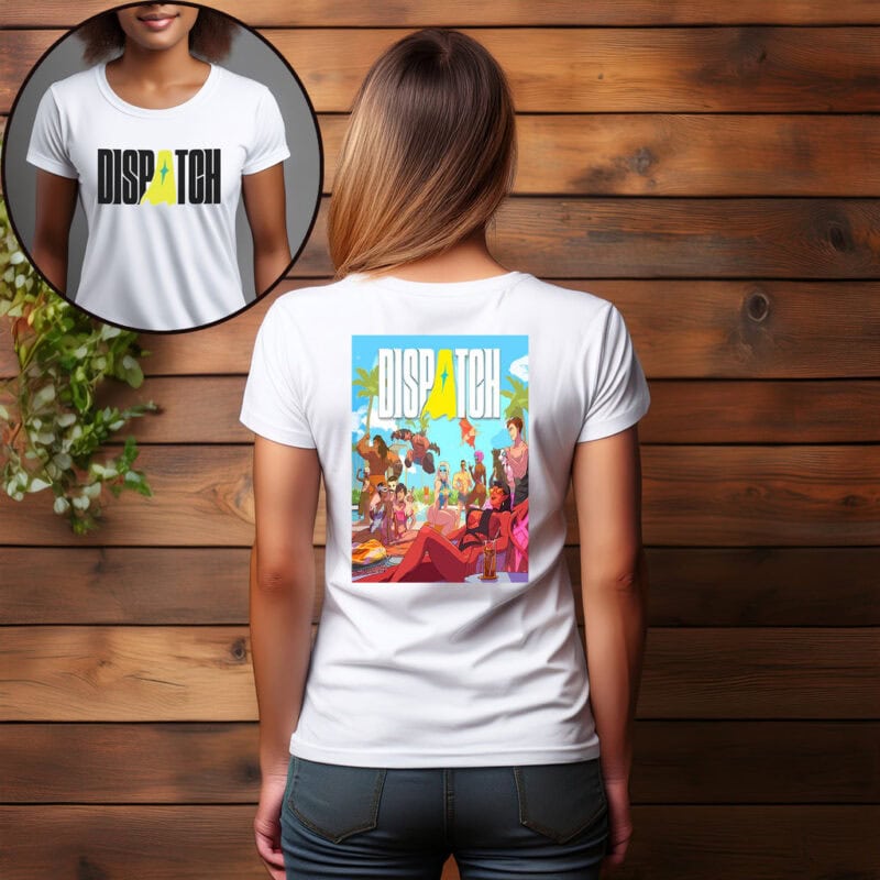 Dispatch Summer Beach Party Ensemble Comic Shirt