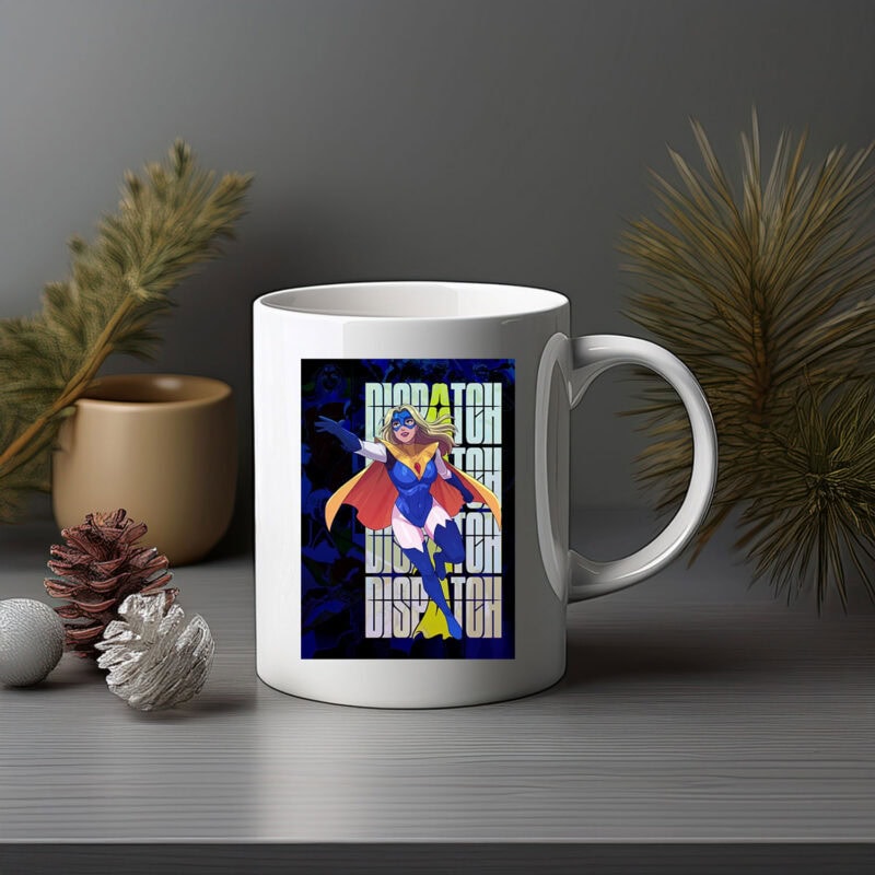 Dispatch Superhero Blue Star Mug