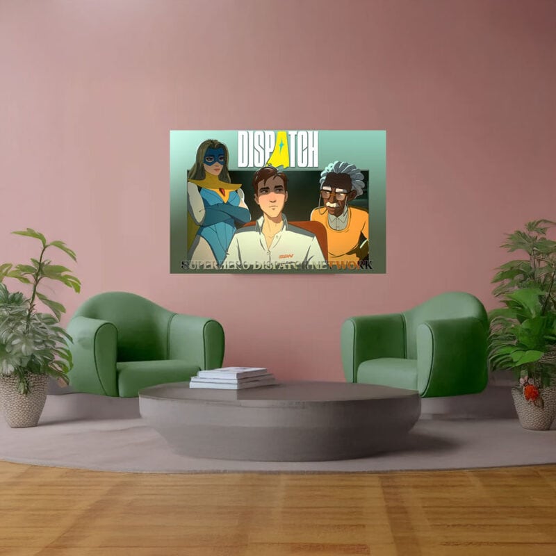 Dispatch Superhero Network – Team Poster