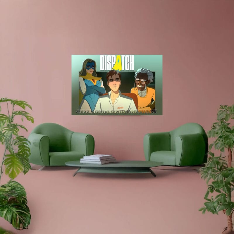 Dispatch Superhero Network – Team Poster