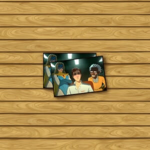 Dispatch Team Corridor Cinematic Illustration Sticker