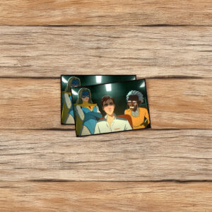 Dispatch Team Corridor Cinematic Illustration Sticker