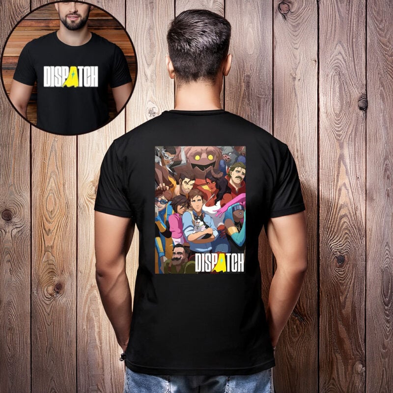 Dispatch Team Ensemble Cinematic Comic Shirt
