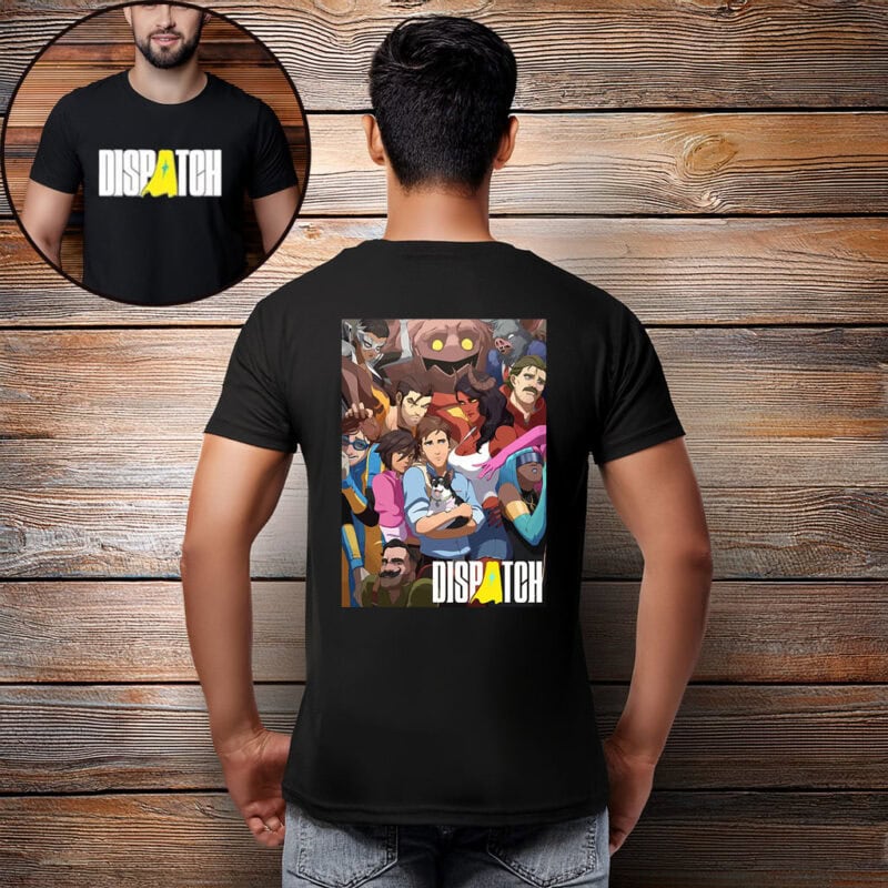 Dispatch Team Ensemble Cinematic Comic Shirt