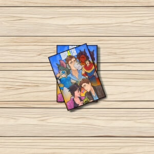 Dispatch Team Ensemble Comic Cover Sticker