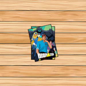 Dispatch Team With Mech Guardian Cinematic Sticker