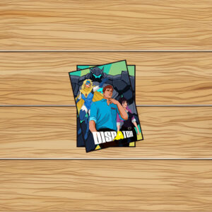 Dispatch Team With Mech Guardian Cinematic Sticker