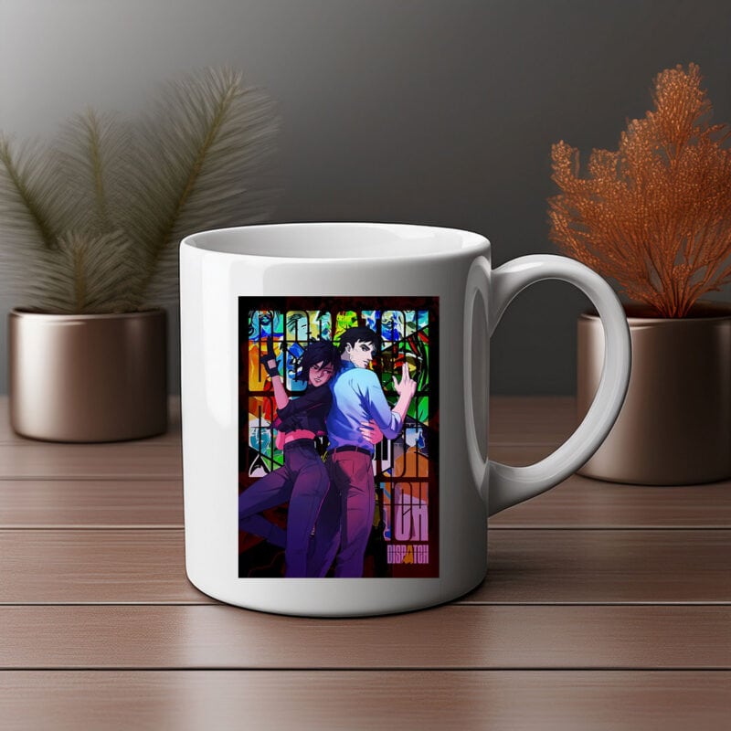 Dynamic Duo Neon Clash Mug