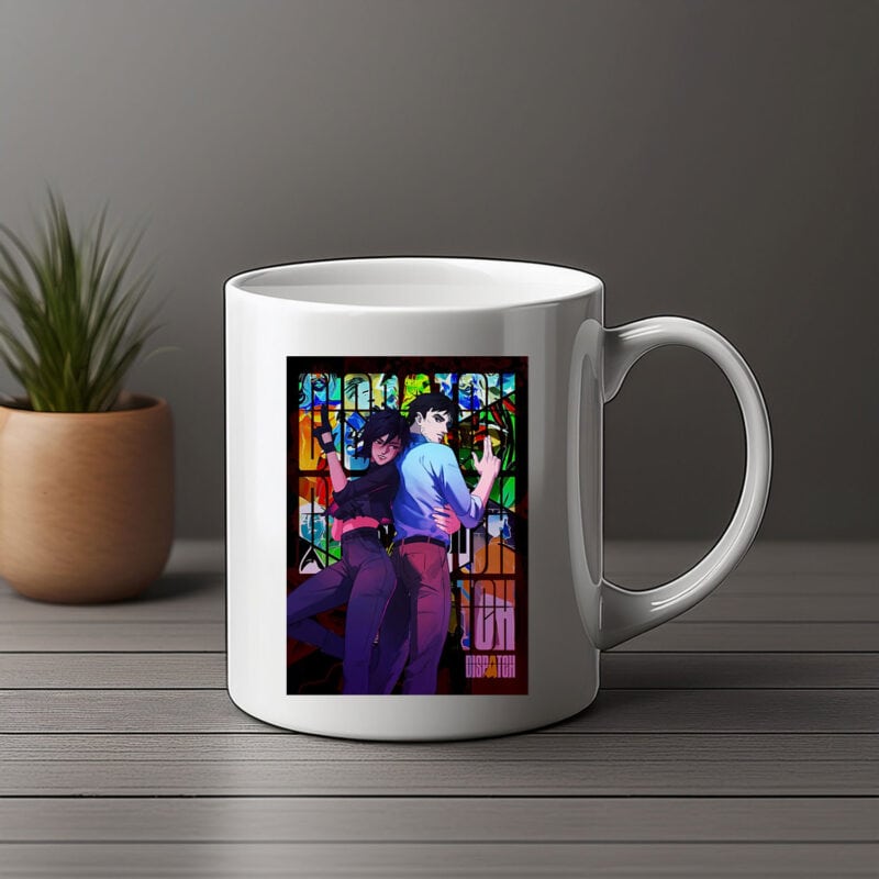 Dynamic Duo Neon Clash Mug