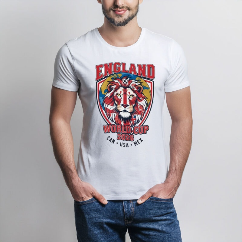 England World Cup 2026 Lion T-Shirt