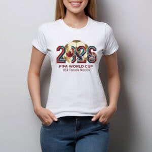 FIFA World Cup 2026 USA Canada Mexico Soccer Fan Tee