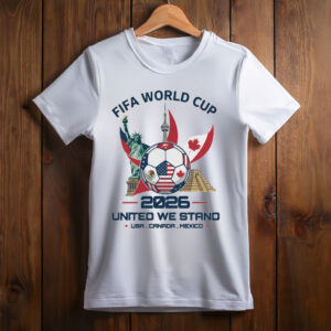 FIFA World Cup 2026 United We Stand USA Canada Mexico Soccer Shirt