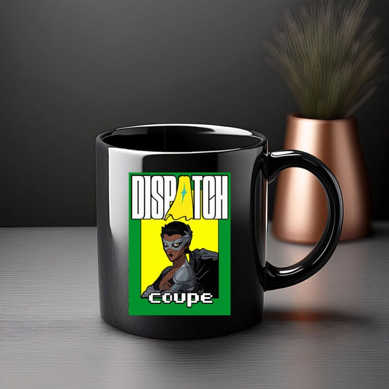 Fearless Masked Hero Coupe Dispatch Mug