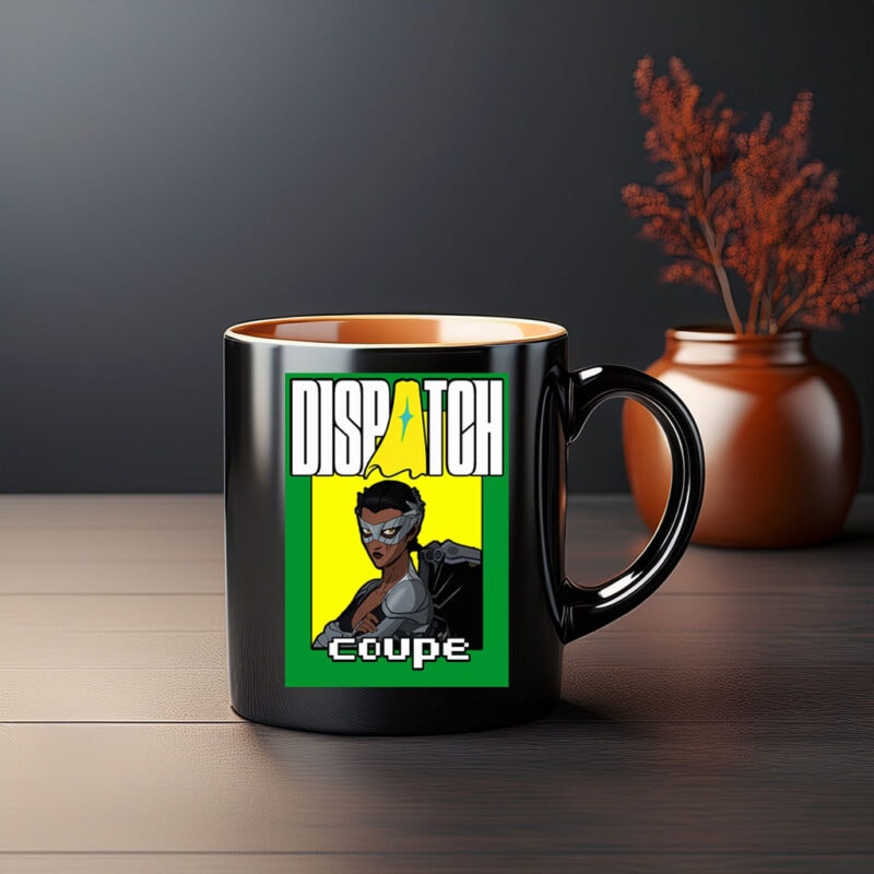 Fearless Masked Hero Coupe Dispatch Mug